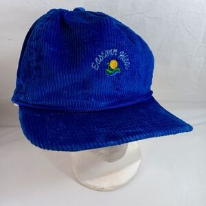 Blue Corduroy Flatbill